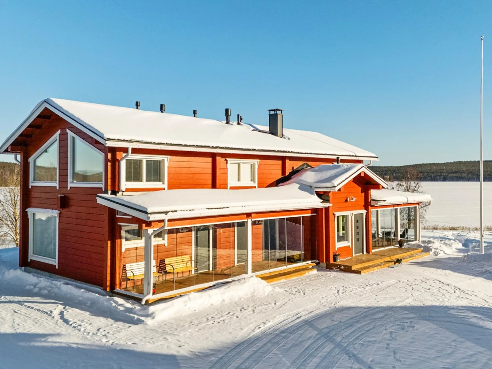 Exterior of Villa lehtoniemi in Rovaniemi
